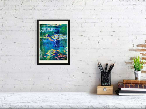 Water Lily Pond | Prints by Checa Art