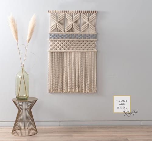 Macrame Wall Hanging - "ARYA" | Wall Hangings by Rianne Aarts