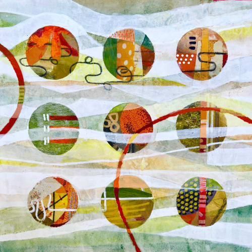 Glimpses | Mixed Media in Paintings by Kathy Ferguson Art