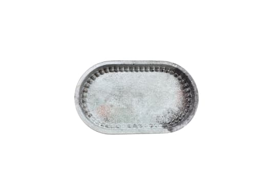 Mist Contour Tray | Decorative Tray in Decorative Objects by RAW & UNIQ