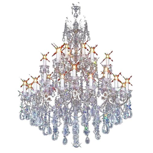 Alan Mizrahi AMLS155 Romanza V | Chandeliers by Alan Mizrahi Lighting Design
