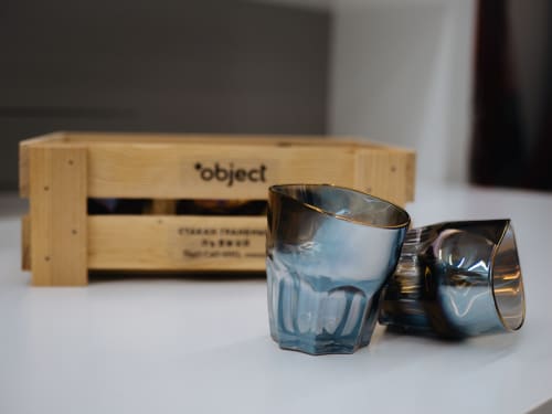 Holographic Rocks Glass Set | Drinkware by PlusObject