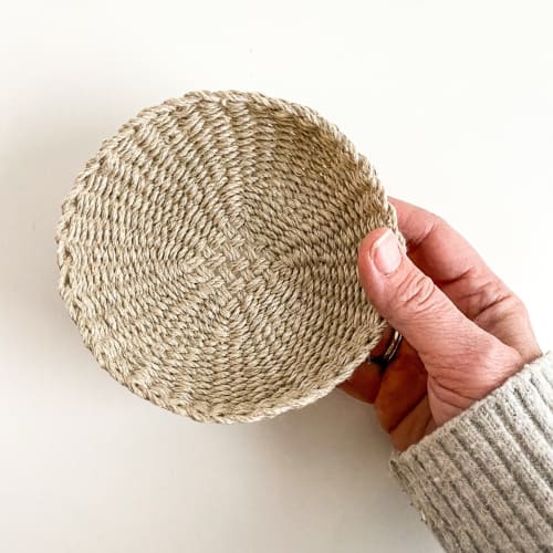 Adeline Linen Dish DIY KIT (Makes 2) | Decorative Objects by Flax & Twine