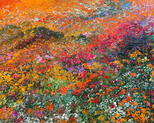 Superbloom! | Oil And Acrylic Painting in Paintings by Checa Art