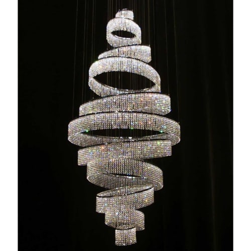 AM8847D Swirl | Chandeliers by Alan M