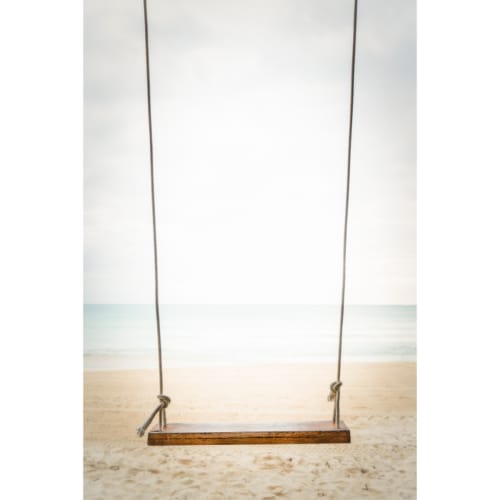 Beach Swing | Photography by Sorelle Gallery
