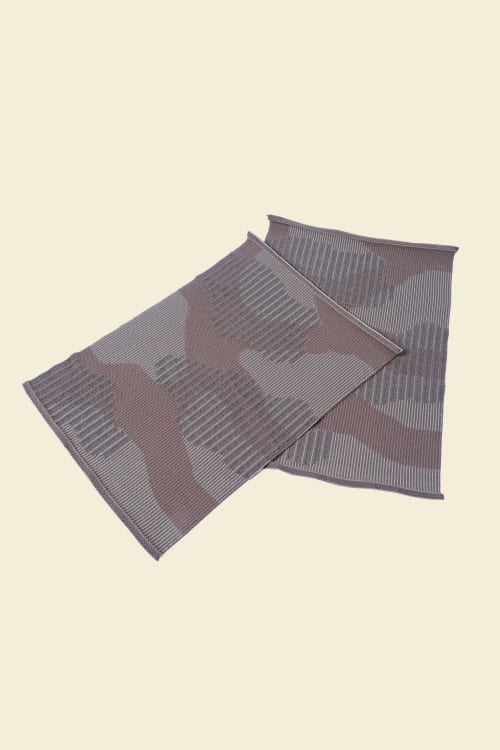 Organic Cotton Table Mat in Beige | Tableware by BOI