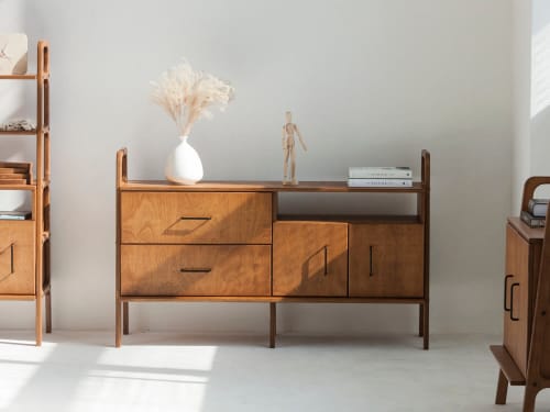 Entertainment center, Mid century sideboard | Storage by Plywood Project