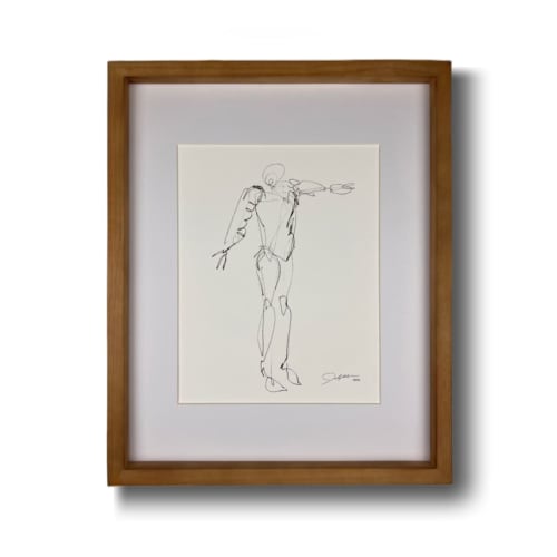 Gesture No. 4 | Drawings by John Velo Studio