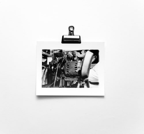 Sewing Machine Motor Print | Photography by Melike Carr