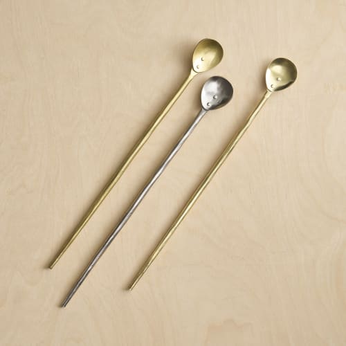 Forge Tasting Spoons Assorted - Set of 3 | Utensils by The Collective