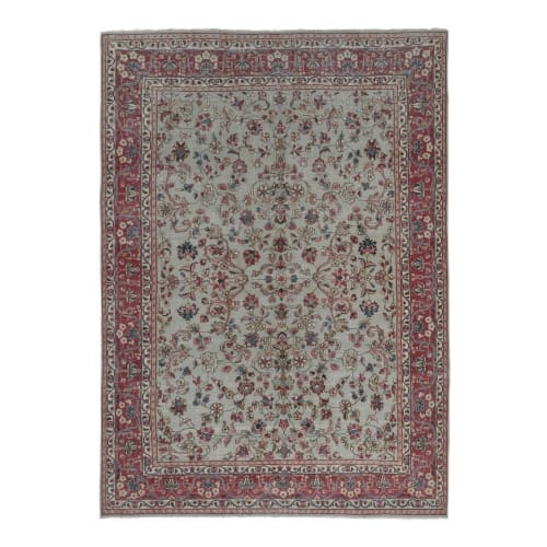 Vintage Oversize Turkish Oushak Rug With Soft Color | Rugs by Vintage Pillows Store