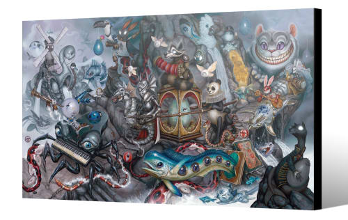 "Piper's Pass" - Canvas Edition | Oil And Acrylic Painting in Paintings by Greg "CRAOLA" Simkins