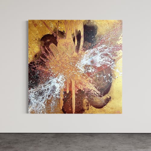 Alicanto 60"X60" | Paintings by Carolyn McGlennon