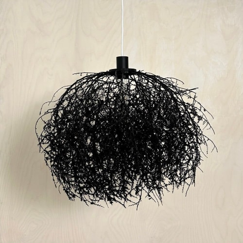 Tumbleweed Pendant - Black | Pendants by Farmhaus + Co.