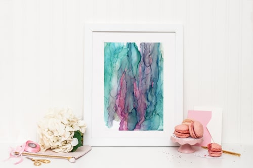 connecting to the magic | abstract original art | Paintings by Megan Spindler