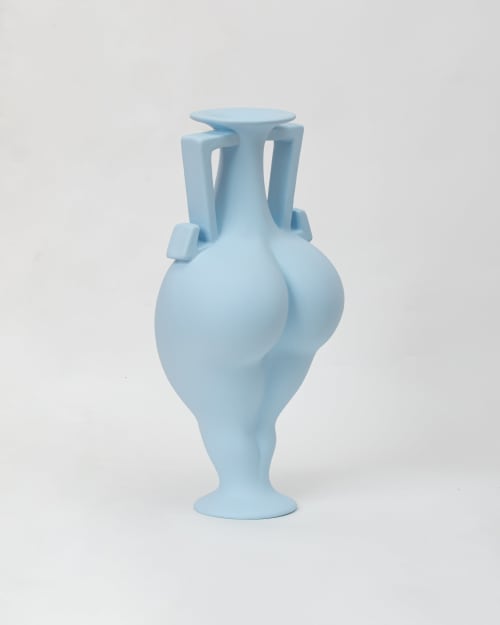 Baby Blue B-fora | Vases & Vessels by OM Editions
