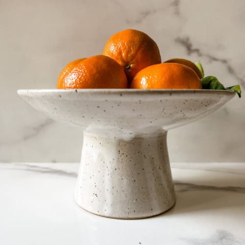 Ritual Pedestal Bowl - The Nest Collection | Decorative Bowl in Decorative Objects by Ritual Ceramics Studio