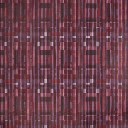 Good Girl Gone Plaid Dark Red Wallpaper | Wall Treatments by Stevie Howell