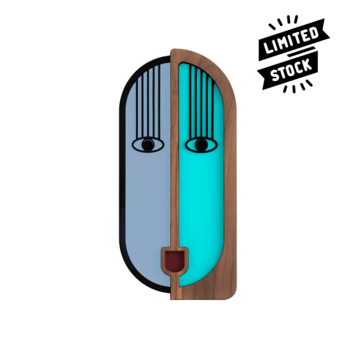 Memphis F #1 | Wall Sculpture in Wall Hangings by Umasqu