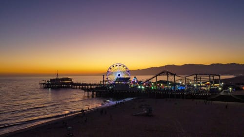 Santa Monica Sunset | Photography by Korbin Bielski Fine Art Photography