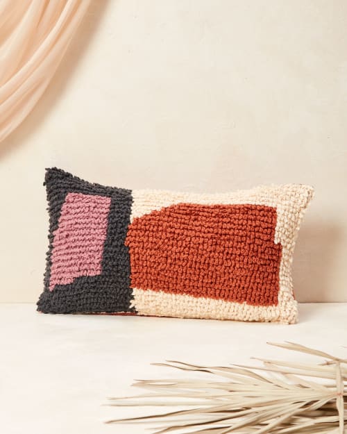 Loops Lumbar Pillow - Prism | Pillows by MINNA