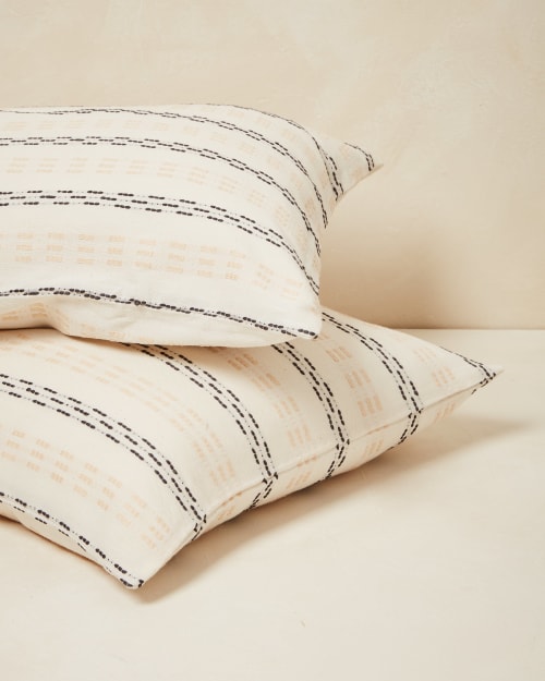 Texture Pillowcases | Pillows by MINNA