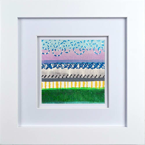 Stripes Three | Paintings by Kathy Ferguson Art