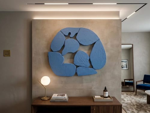 Minimalist 3D Wall Art - Elegant Sculpture - Unique Housewarming Gift | Wall Sculpture in Wall Hangings by Vaiva Art Atelier