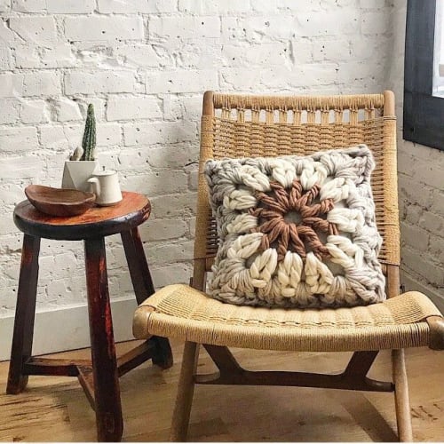 Giant Granny Square Pillow DIY KIT | Pillows by Flax & Twine