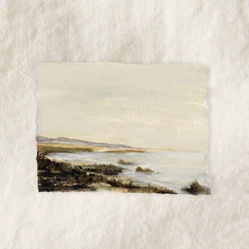 Orson - original | Mixed Media in Paintings by Mande Calhoun Art