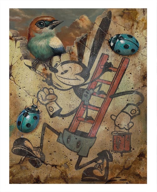 "Have Ladder, Will Travel" | Prints by Greg "CRAOLA" Simkins