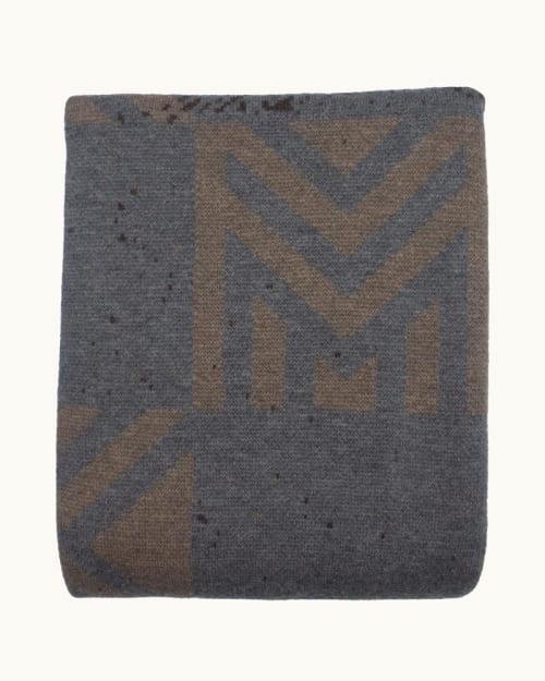 Signet II Throw | Linens & Bedding by Karbon Market