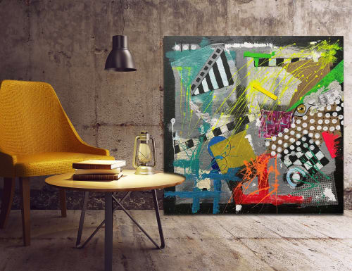 abstract art | Mixed Media by Daniela SV Art
