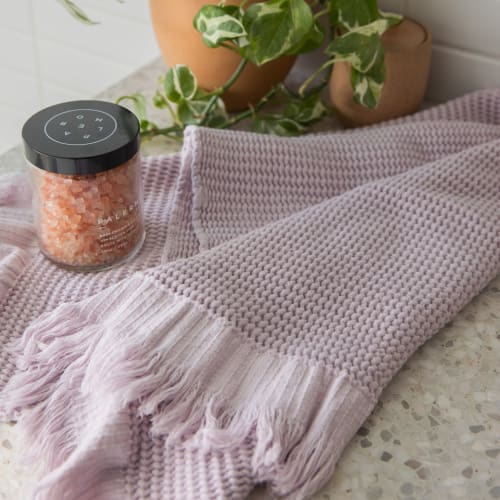 Ella Hand Towel - LAVENDER | Textiles by HOUSE NO.23