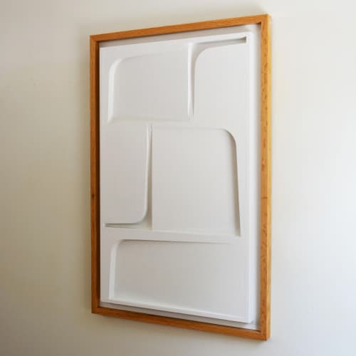 No. 39 Plaster Wall Relief | Wall Sculpture in Wall Hangings by Joseph Aurelius