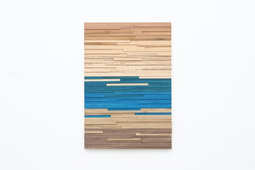Transition Blue, 22"x32" | Wall Hangings by Craig Forget