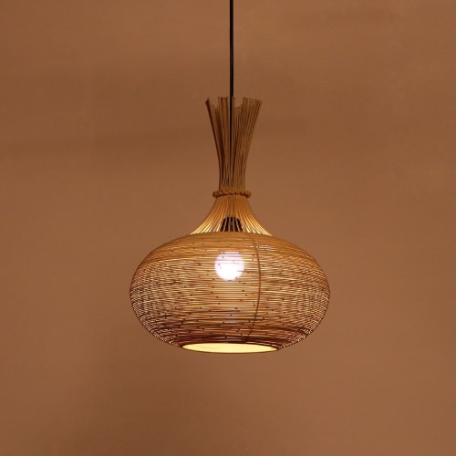 Klec Round Hanging Lamp | Pendants by Home Blitz