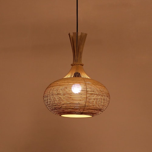 Klec Round Hanging Lamp | Pendants by Home Blitz