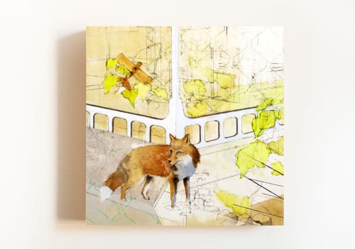 Fox | Paintings by Alyssa Dennis