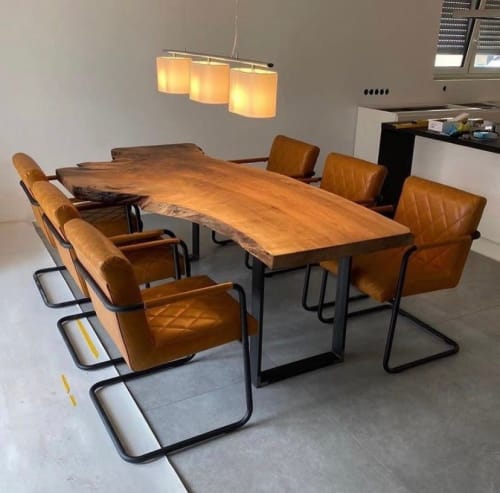 Solid Black Walnut Table | Dining Table in Tables by Ironscustomwood