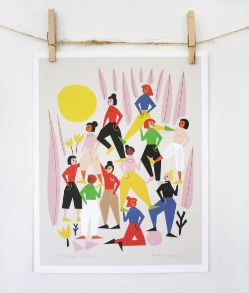 Keep Your Balance Print | Prints by Leah Duncan