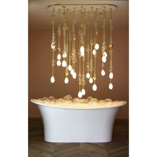 Alan Mizrahi IQ2047 Buoyancy | Chandeliers by Alan Mizrahi Lighting Design