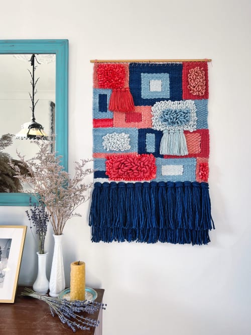 MUNROE woven wall hanging | Wall Hangings by Nova Mercury Design