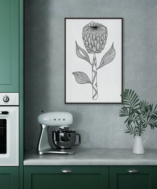 Protea Giclée Print | Prints by Odd Duck Press