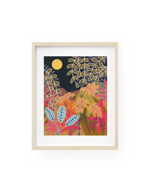 Jungle Botanical Print #1 - Mid Century Botanicals | Prints by Birdsong Prints