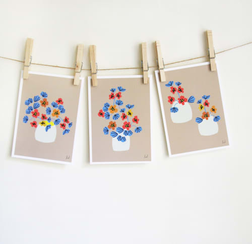 Nasturtium Set of 3 Prints | Prints by Leah Duncan
