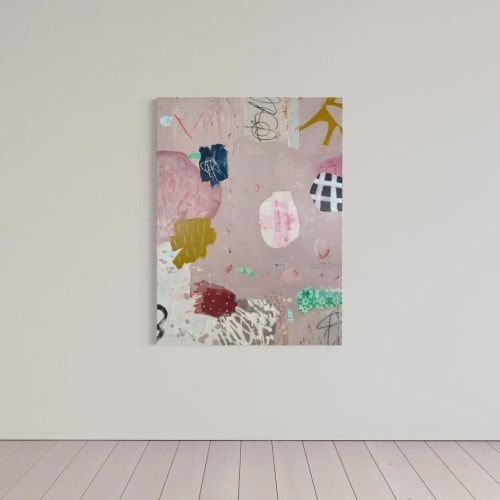 Foraging for Mushrooms | Oil And Acrylic Painting in Paintings by Sarah Finucane