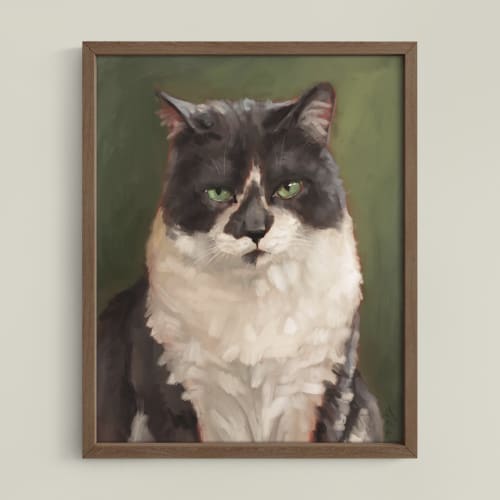 The Unimpressed Woodhouse | Prints by The Ugly Cat Studio