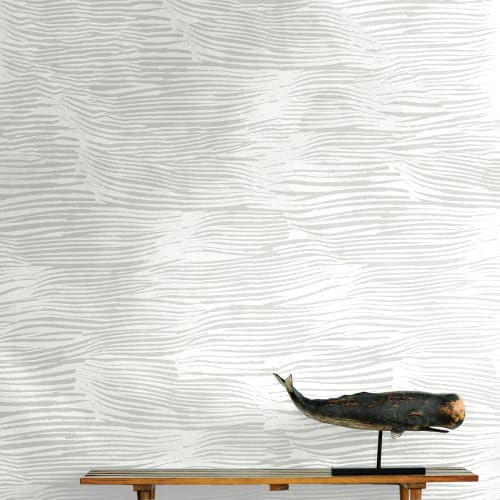 Aegean | Stone | Wallpaper in Wall Treatments by Jill Malek Wallpaper